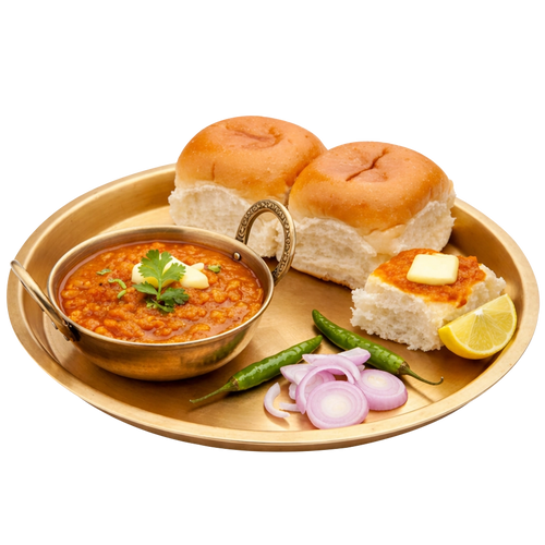 80 (Assi) Punjabi Pav Bhaji